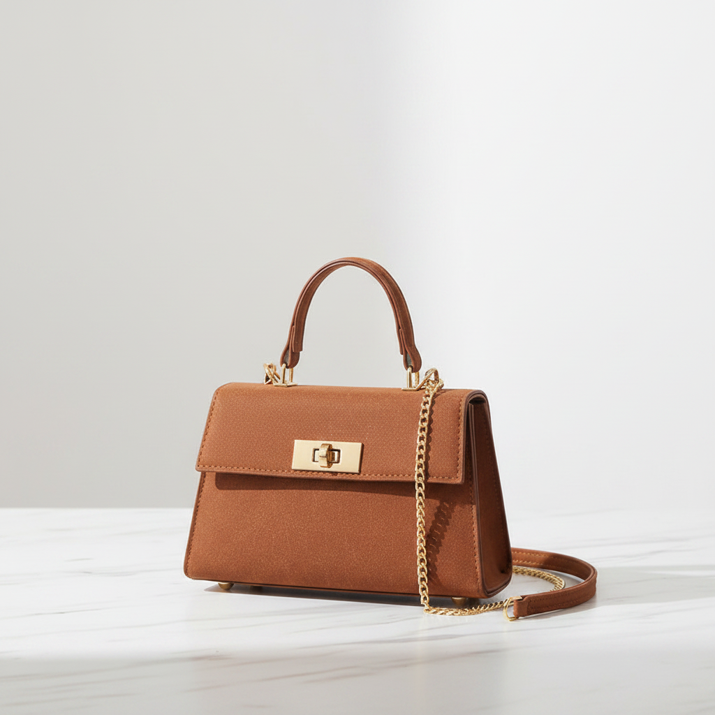 Brown Structured Bag